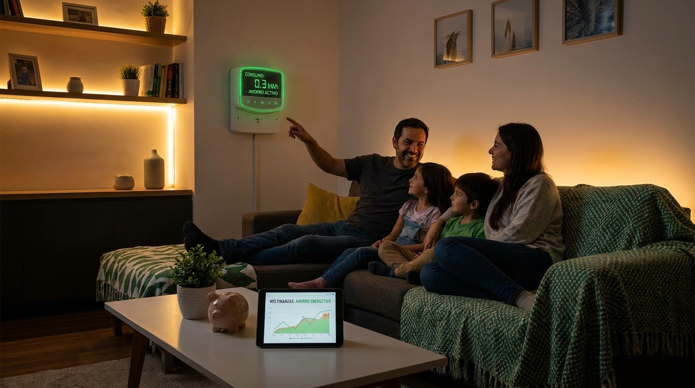 Hogar moderno y eficiente energéticamente en Chile